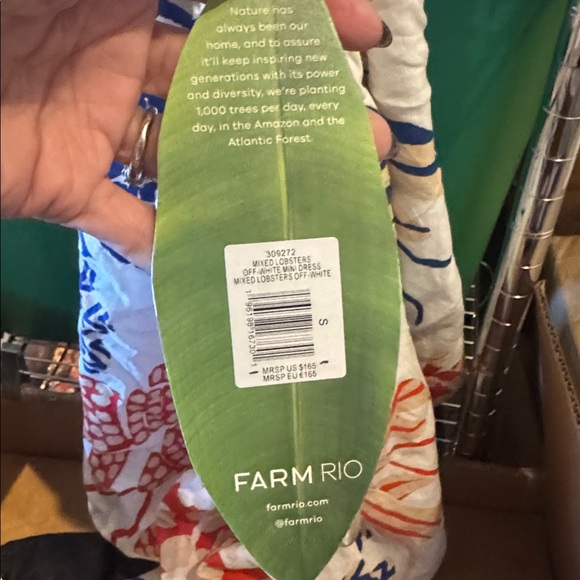 FARM Rio Mixed Lobsters size small NWT - Picture 4 of 6